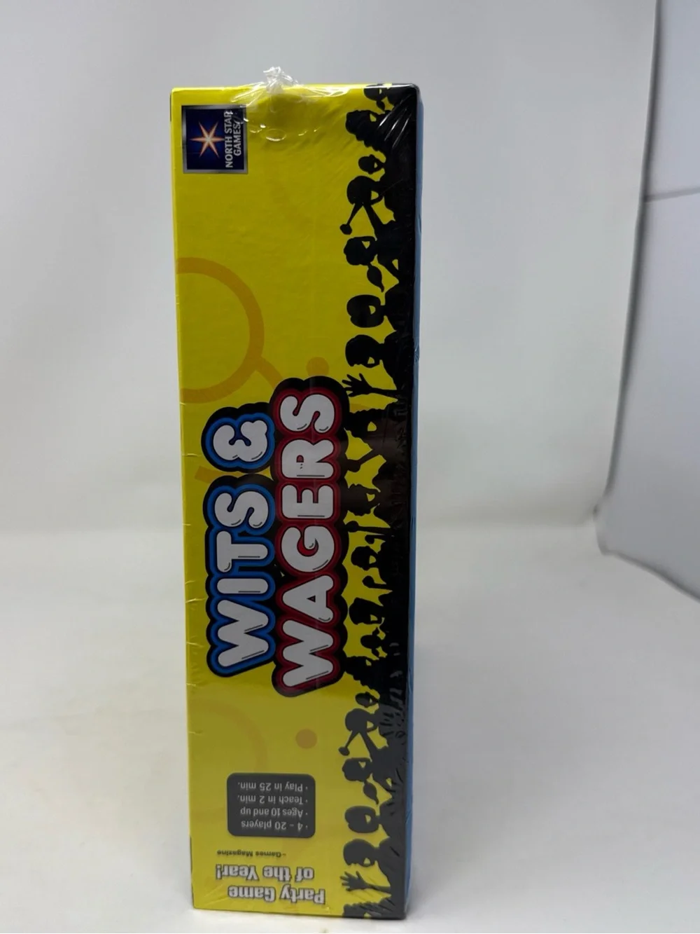 BRAND NEW-Wits & Wagers 2007 Party Board Game-Game of the Year-FACTORY SEALED